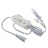 Таймер для фитосветильника ЭРА FITO-LINETIME 3-pin 9/12/15 H с проводом 1,5 м, мощность до 150W