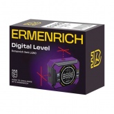 Цифровой уровень Ermenrich Verk LQ50, с лазером, длина 60 мм, градусы, дюйм/фут, мм/м, проценты