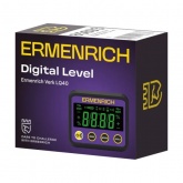 Цифровой уровень Ermenrich Verk LQ40 магнитный, градусы, проценты, миллиметры/метры, дюймы/футы
