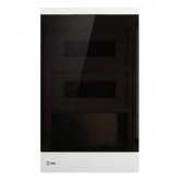 Шкаф мультимедийный комбинированный встраиваемый ЭРА MultiBox bs-24f 2x12 модулей пластиковый IP40