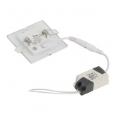 Светильник светодиодный квадратный ЭРА LED 2-3-4K 3W 4000K 220V (5055945570656)