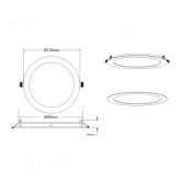 Светодиодный светильник ЭРА LED 1-6 6W 220V 4000K круглый 5055398664506