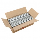 DIN-рейка EKF 300мм перфорированная усиленная 7,5x35мм толщина 1мм