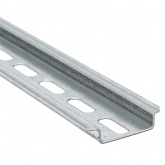 DIN-рейка EKF 300мм перфорированная усиленная 7,5x35мм толщина 1мм