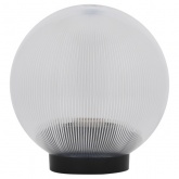 Светильник садово-парковый ЭРА НТУ 02-60-252 шар прозрачный призма D250mm Е27