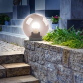 Светильник садово-парковый ЭРА НТУ 01-60-255 шар дымчатый D250mm Е27