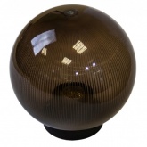 Светильник садово-парковый ЭРА НТУ 02-60-205 шар дымчатый призма D200mm Е27