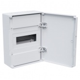 Щит навесной КЭАЗ OptiBox Pro 8-NNR-IP40 8 модулей непрозрачная белая дверца IP40 (электрический шкаф)