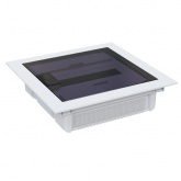 Щит встраиваемый КЭАЗ OptiBox Pro 12-VKR-IP40 12 модулей прозрачная черная дверца IP40