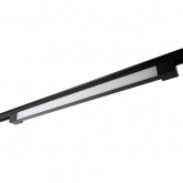 Трековый светодиодный светильник Feron AL232 MattFold 40W 4000K 2800Lm 120° черный однофазный