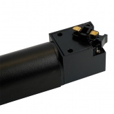 Трековый светодиодный светильник Feron AL232 MattFold 40W 4000K 2800Lm 120° черный однофазный