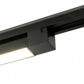 Трековый светодиодный светильник Feron AL232 MattFold 40W 4000K 2800Lm 120° черный однофазный