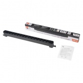 Светильник светодиодный трековый PTR 4424R 24W 4000К 24° (черный) IP40 470mm однофазный шинопровод