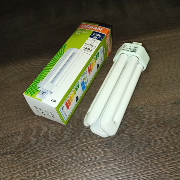 Компактная энергосберегающая лампа КЛЛ мощностью 32 Вт с цоколем GX24q-3 для электронных ПРА (ЭПРА)