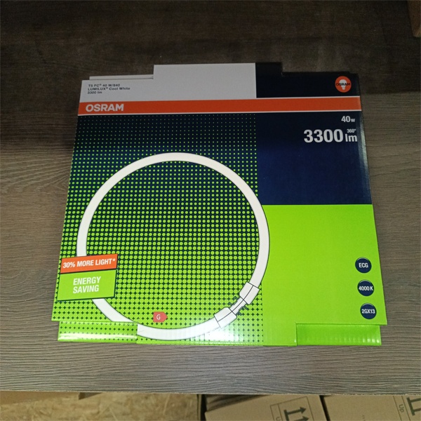 Лампа люминесцентная кольцевая Osram FC T5 (4050300528526) мощностью 40 Ватт с цоколем 2GX13 белого света.