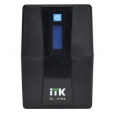Источник бесперебойного питания ITK ELECTRA ET 600ВА/360Вт с АКБ 1х7AH USB 2хSchuko LCD
