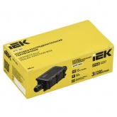 Коробка распределительная ИЭК WTP-406 2 ввода герметичная 131х68х37 мм IP68