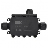 Коробка распределительная ИЭК WTP-407 3 ввода герметичная 131х80х37 мм IP68