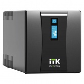 Источник бесперебойного питания ITK ELECTRA ET 1200ВА/720Вт с АКБ 2х7AH USB 4хSchuko LCD