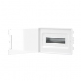 Щиток встраиваемый для полых стен DKC FRAME 12 модулей с прозрачной дверцей с шиной IP40 белый