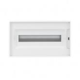 Щиток встраиваемый DKC FRAME 18 модулей с прозрачной дверцей с шиной IP40 белый