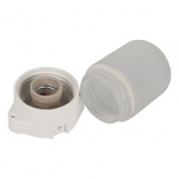 Светильник для бани ЭРА НББ 01-60-001 пластик/стекло, под лампу 60W с цоколем Е27 5056396207054