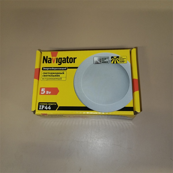 Встраиваемый, светодиодный, энергосберегающий светильник акцентного освещения Даунлайт, мощностью 5 Ватт, нейтральный белый свет