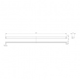 Светильник ЭРА SPO-801-0-001-120 под светодиодную лампу T8 G13 1200mm 048227