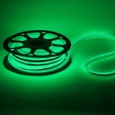 Светодиодная неоновая LED лента ЭРА N2835-120-IP67-220V-20m-G зеленый длина 20м 042409