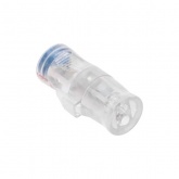 Экспресс-клемма СМК 2273-2x2R проходная разъемная 2 полюса 2х2-проводная 0,5-2,5мм2 (50 шт/уп)