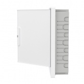 Щиток встраиваемый для полых стен DKC FRAME 24 (2х12) модуля с белой дверцей с шиной IP40 белый