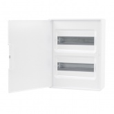 Щит настенный DKC FRAME 24 (2х12) модуля с белой дверцей с шиной IP40 белый