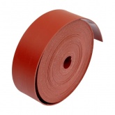 Лента термоусаживаемая КВТ с клеевым подслоем ТЛК-25-0.8-5 красная (рулон 5м)