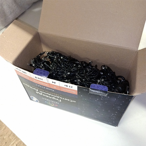 Уличная гирлянда 