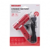 Пистолет клеевой Rexant 15Вт 7мм