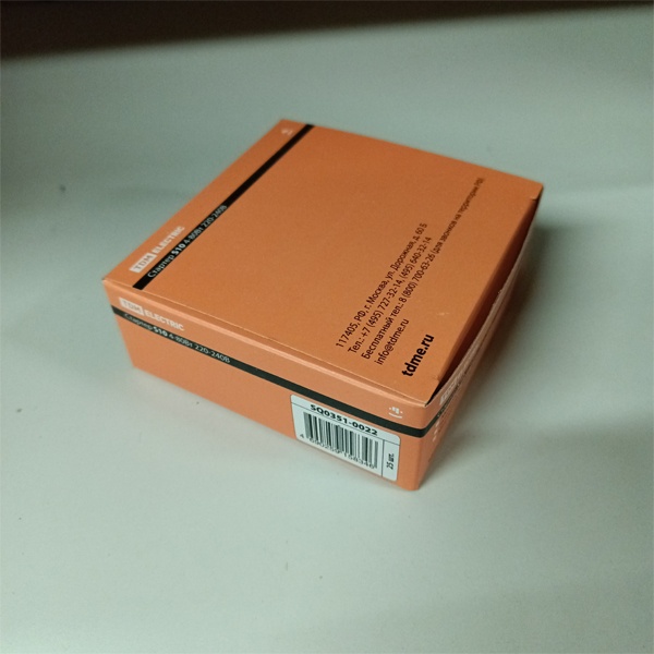 Стартер для люминесцентных ламп ТДМ, мощностью 4-80Вт, 220-240В, медные контакты