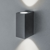 Светильник светодиодный уличный настенный 80 606 NOF-D-W-016-01 10W 3000K 560Lm черный алюминий