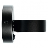 Светильник настенный Feron HL4601 GX53 230V max 12W черный D110x100mm