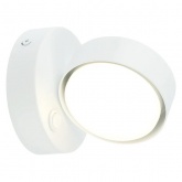 Светильник настенный Feron HL4601 GX53 230V max 12W белый D110x100mm