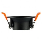 Светильник потолочный встраиваемый Feron DL1100 MR11 G5.3, GU10 черный