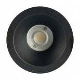 Светильник потолочный встраиваемый Feron DL1100 MR11 G5.3, GU10 черный