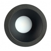 Светильник потолочный встраиваемый Feron DL1100 MR11 G5.3, GU10 черный