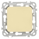 Переключатель перекрестный одноклавишный ИЭК FLITE ВС71-1-0-ФлН 10А навахо