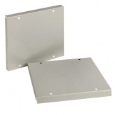 Комплект панелей цоколя EKF FORT 200x400 серые (уп.2шт)