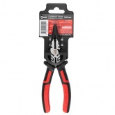 Длинногубцы КВТ диэлектрические 160 мм Ergoline прямые для работ под напряжением до 1000 В