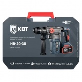 Перфоратор КВТ HB-20-30 Профи с максимальным размером оснастки SDS-Plus до 30 мм