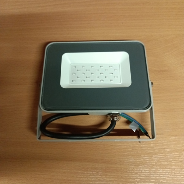 Влагозащищенный светодиодный прожектор ИЭК, мощностью 20 Вт, цвет свечения синий, для архитектурной подсветки