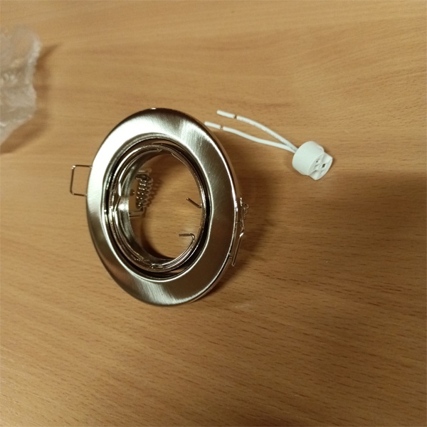 Точечный поворотный светильник Feron DL11/DL3202, штампованный, цвет титан под лампу MR16