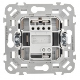Переключатель перекрестный одноклавишный ИЭК FLITE ВС71-1-0-ФлЖ 10А жемчуг