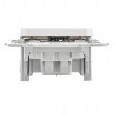 Выключатель кнопочный одноклавишный ИЭК FLITE ВС11-2-0-ФлЖ 10А жемчуг